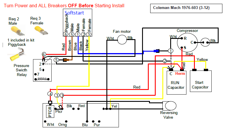 Coleman Mach Ac Wiring Diagram